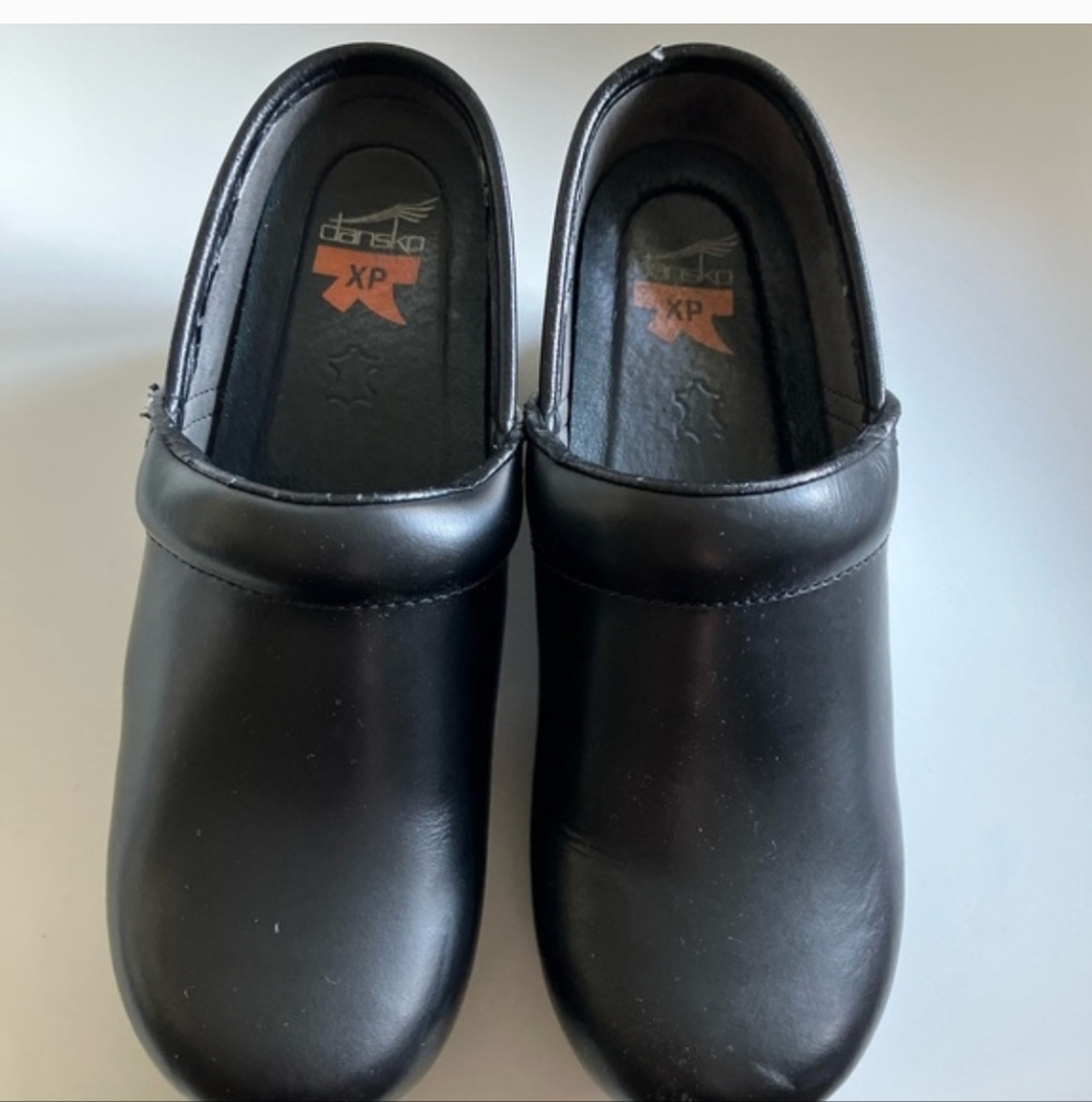 Dansko XP Black Slip-On Clogs